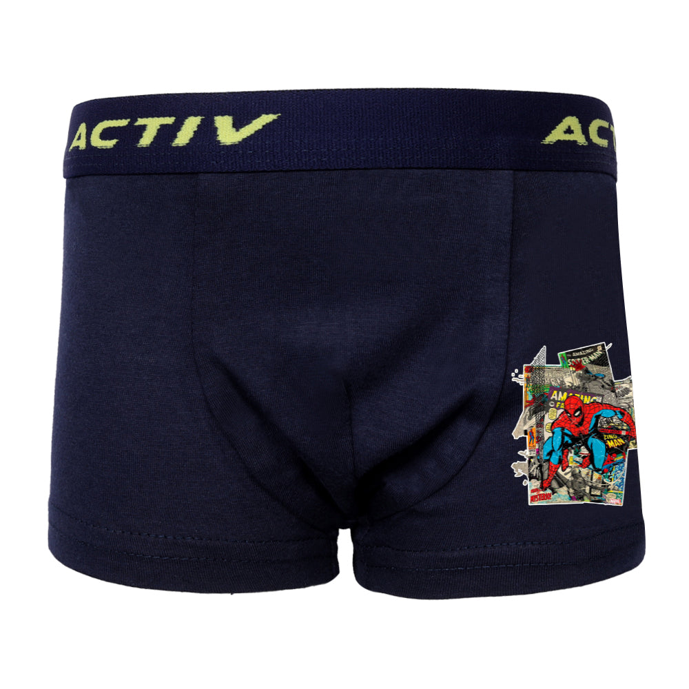 ACTIV GRAPHIC UNDERWEAR BOXER - NAVY