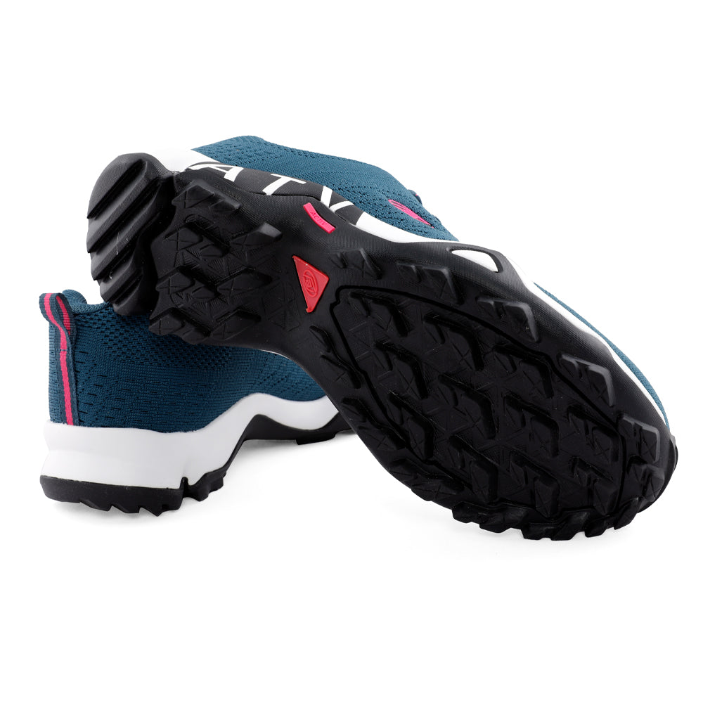ACTIVNEW WOMENS TREKKING SHOES - CYAN
