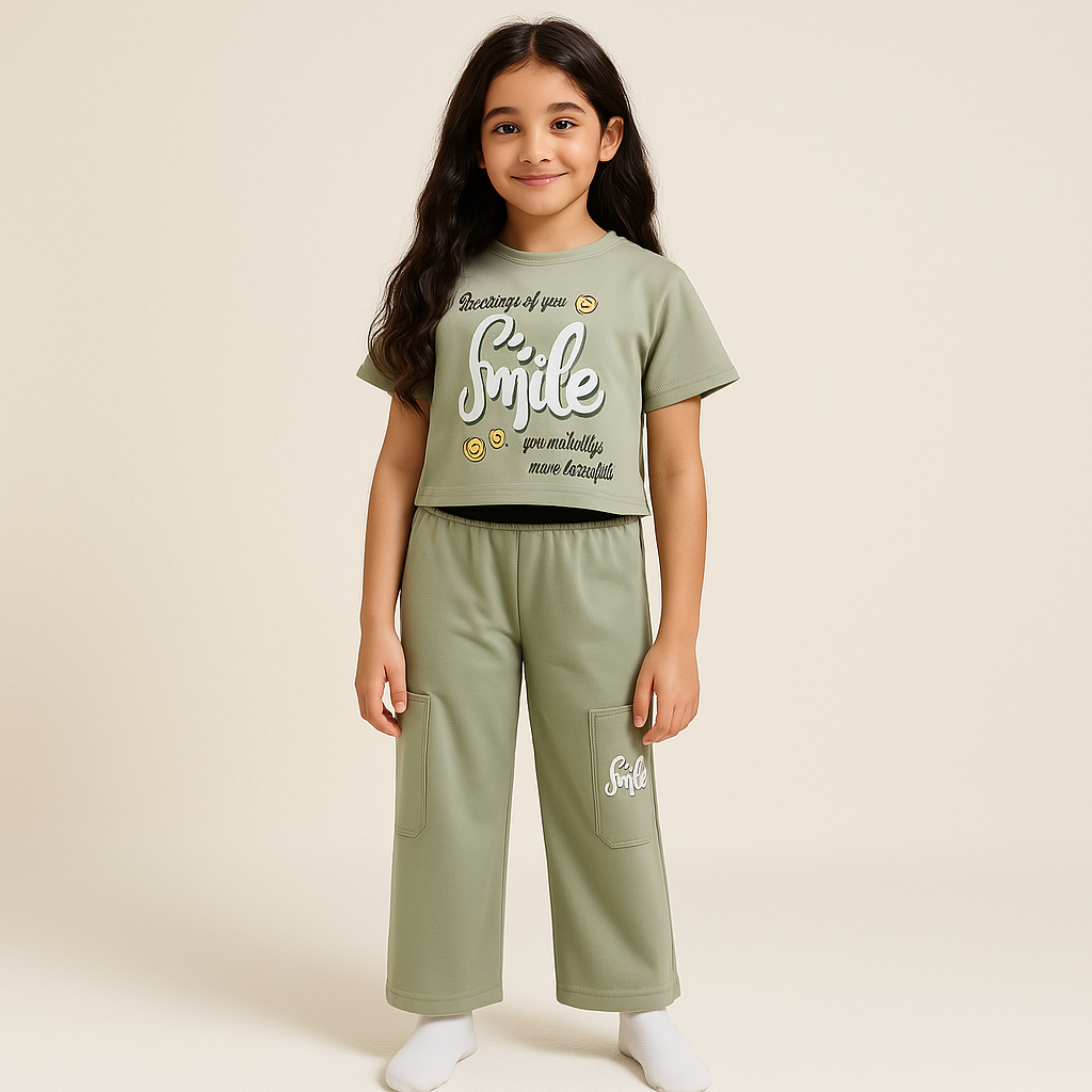 ACTIV GRAPHIC CASUAL SET*3 - KHAKI