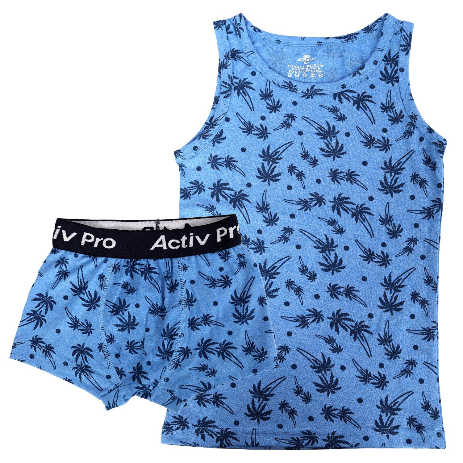 ACTIV BOYS UNDERWEAR SET - SKYBLUE SETSS22-148 Activ Abou Alaa