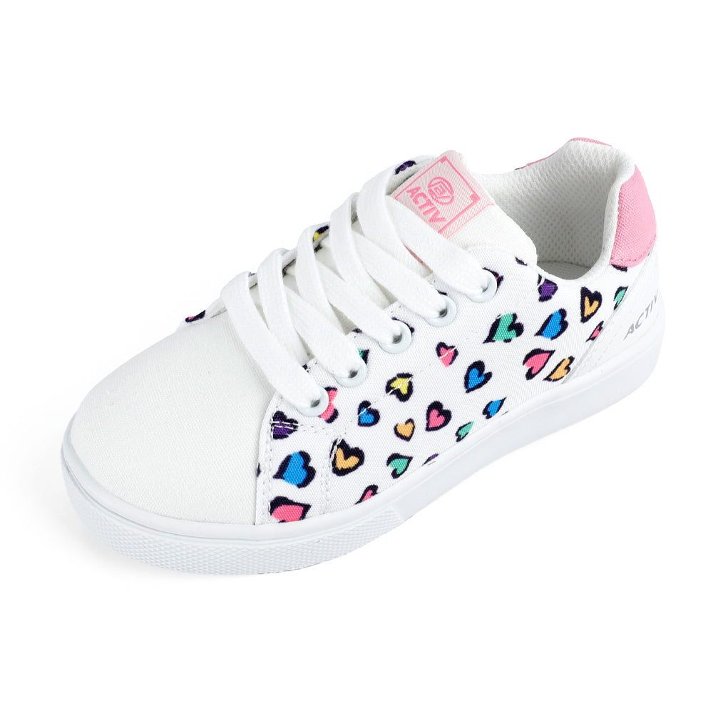 ACTIV FASHION SHOES - White Heart FH23167 Activ Abou Alaa