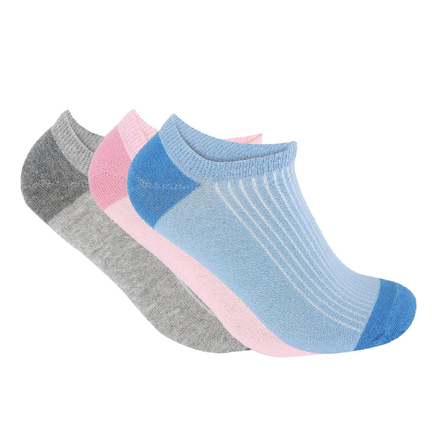 ACTIV GIRLS ANKLE SOCKS PACK*3 - COLORS A-939 Activ Abou Alaa