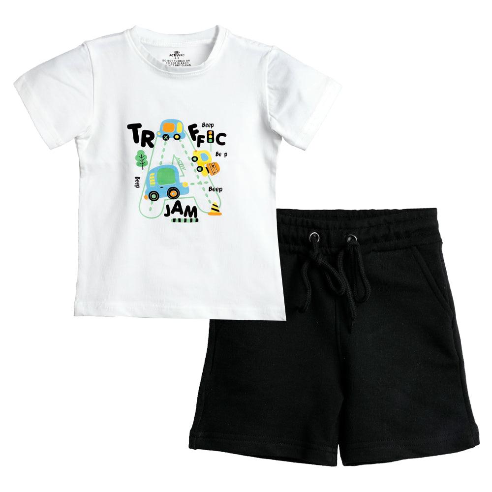 ACTIV GRAPHIC SU.MILTON SET - BLACK SETSS23-205 Activ Abou Alaa