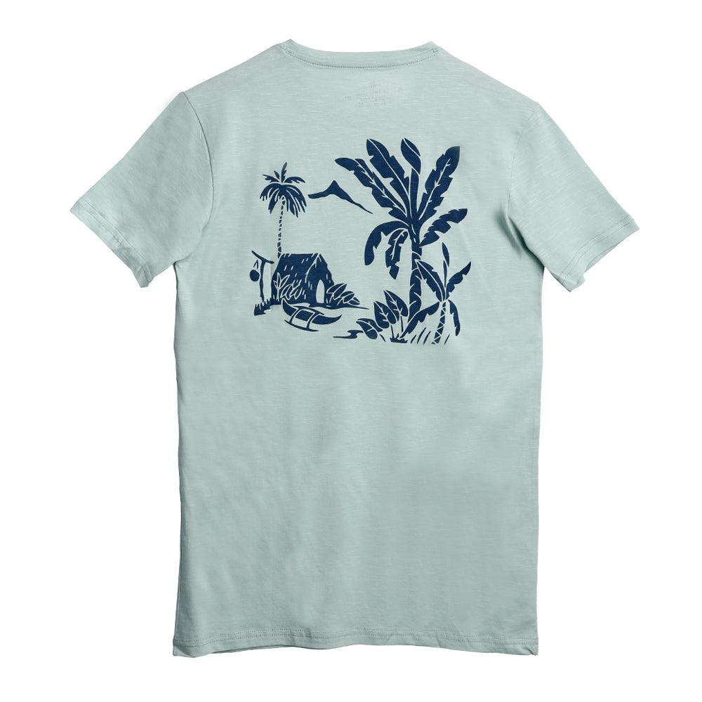 ACTIV HAWAII R.NECK T-SHIRT - M.GREEN TSSS23-28968 Activ Abou Alaa