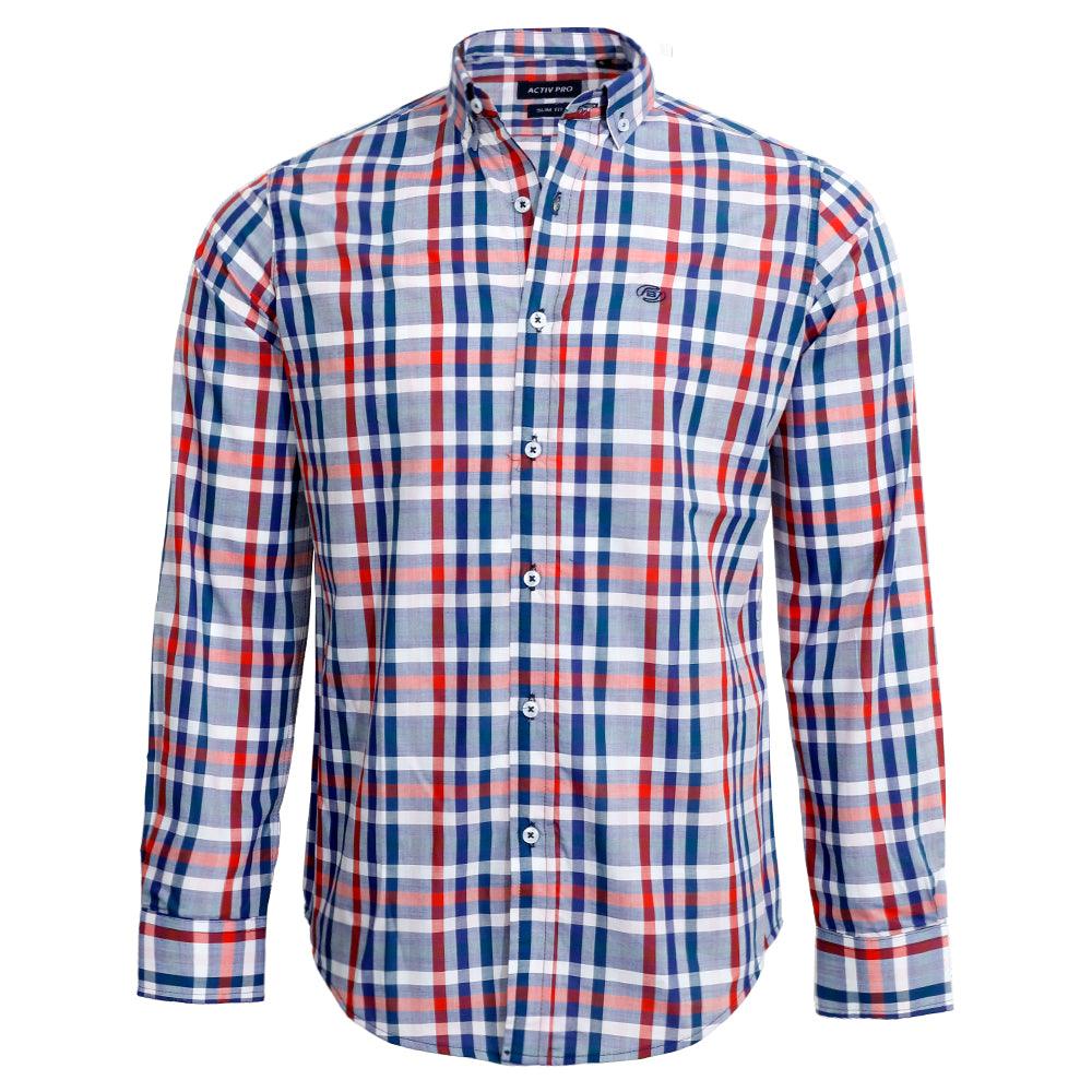 ACTIV KAROH SLIM SHIRT - NAVY SHSS23-8936 Activ Abou Alaa