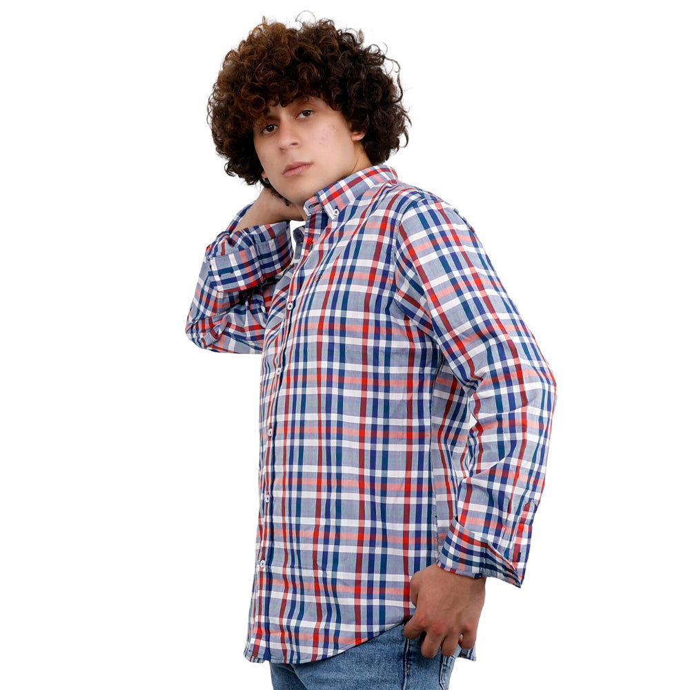 ACTIV KAROH SLIM SHIRT - NAVY SHSS23-8936 Activ Abou Alaa