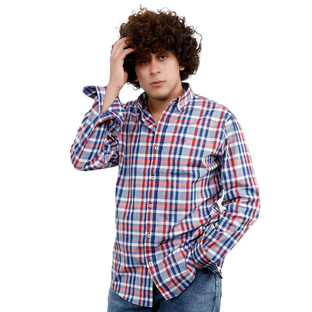 ACTIV KAROH SLIM SHIRT - NAVY SHSS23-8936 Activ Abou Alaa