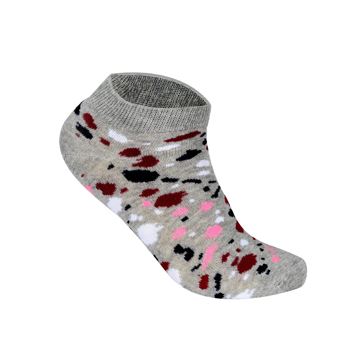 ACTIV KIDS PACK ANKEL SOCKS *3 - navy*white*grey A-214 Activ Abou Alaa