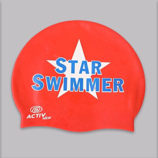 ACTIV Kids Swimming cap - Red cp531 Activ Abou Alaa