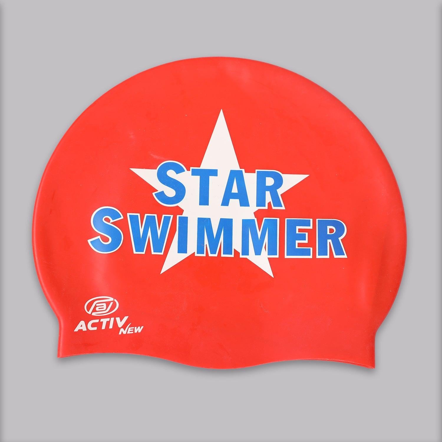 ACTIV Kids Swimming cap - Red cp531 Activ Abou Alaa