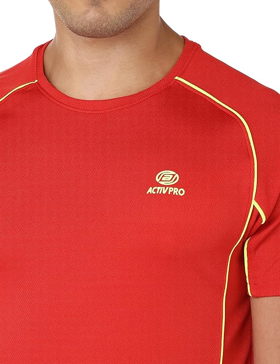 ACTIV LINEAR SPORTS T-SHIRT - RED TSSS23-28885 Activ Abou Alaa