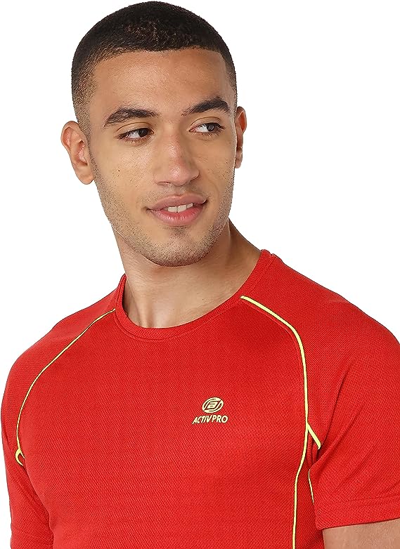 ACTIV LINEAR SPORTS T-SHIRT - RED TSSS23-28885 Activ Abou Alaa