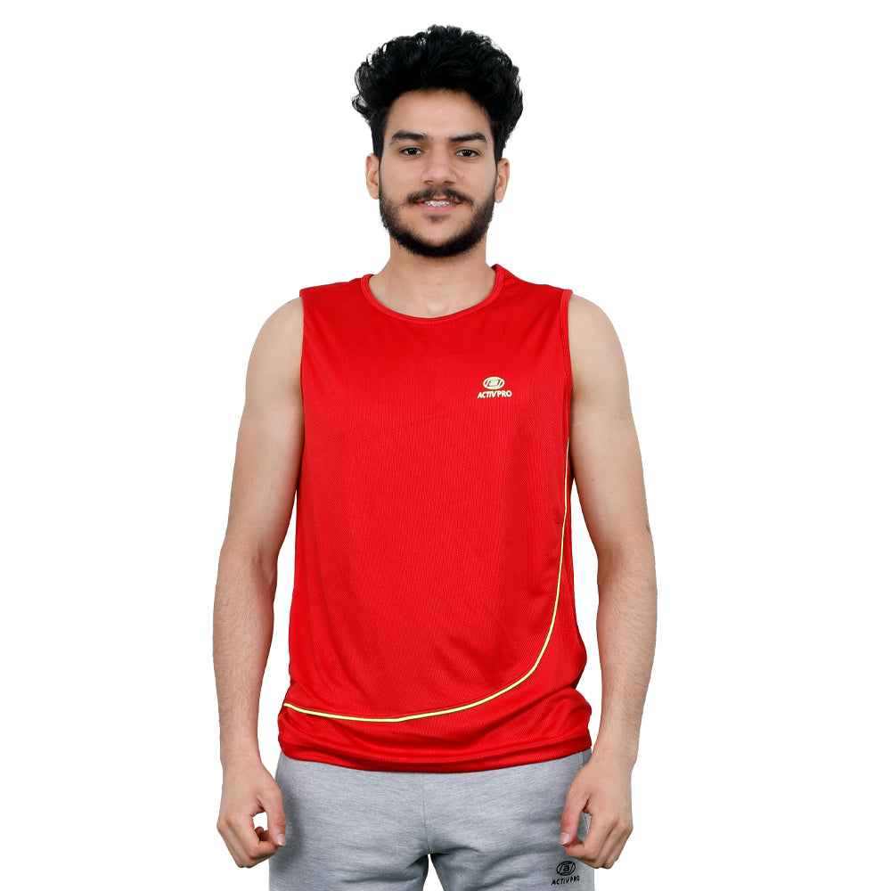 ACTIV LINEAR SPORTS TANKTOP - RED TNSS23-40224 Activ Abou Alaa