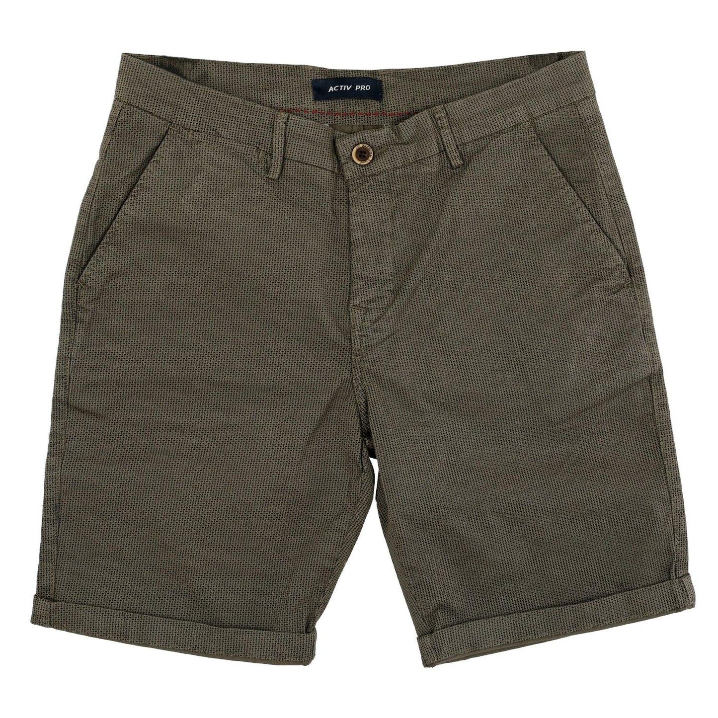 ACTIV MEN CHINO SHORT - OLIVE TECH-OR2027 Activ Abou Alaa