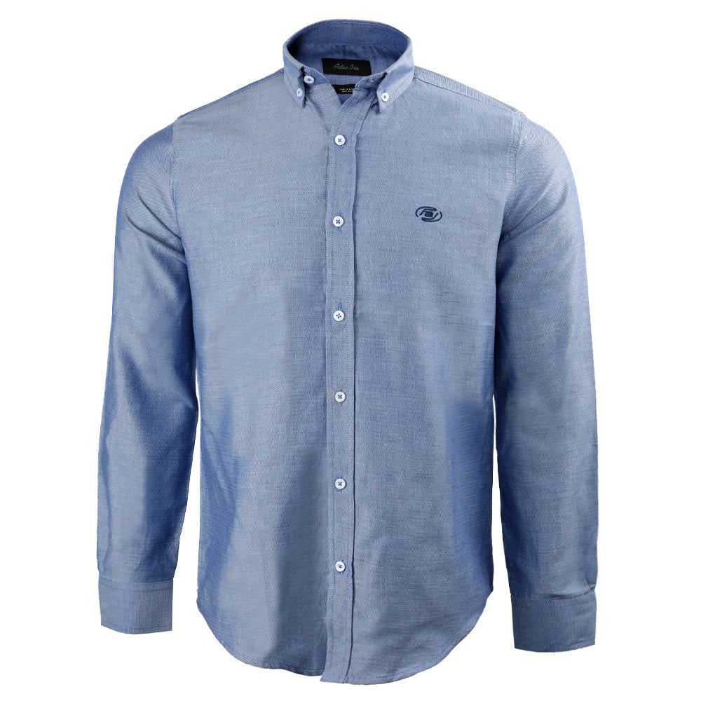 ACTIV OXFORD L.S SHIRT - INDIGO SHSS24-9003 Activ Abou Alaa