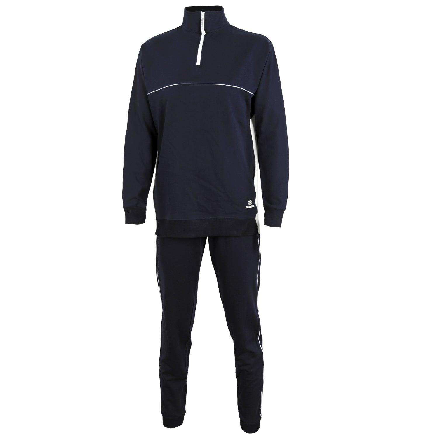 ACTIV WOMEN H-ZIPPER TRACKSUIT - NAVY TRSS22-5320 Activ Abou Alaa