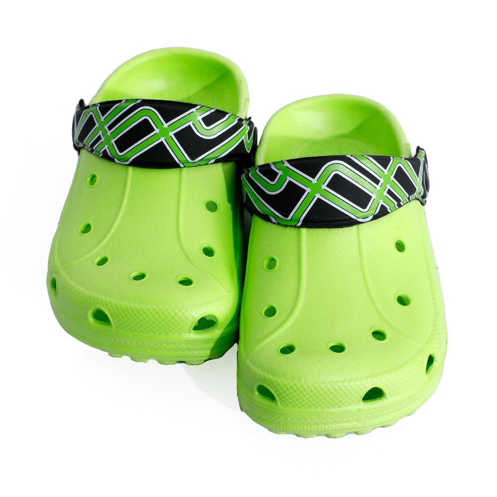 Boys green crocs best sale