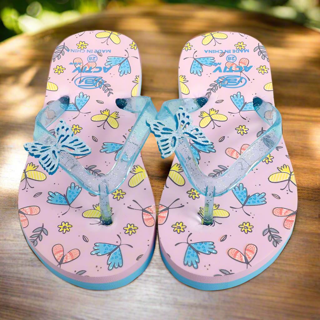 ACTIVNEW KIDS FLIP FLOP - BLUE*PINK - Activ Abou Alaa