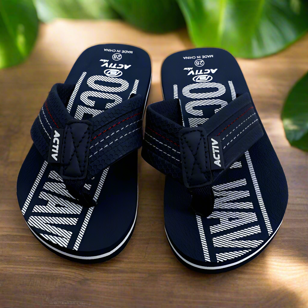 ACTIVNEW KIDS FLIP FLOP - NAVY - Activ Abou Alaa