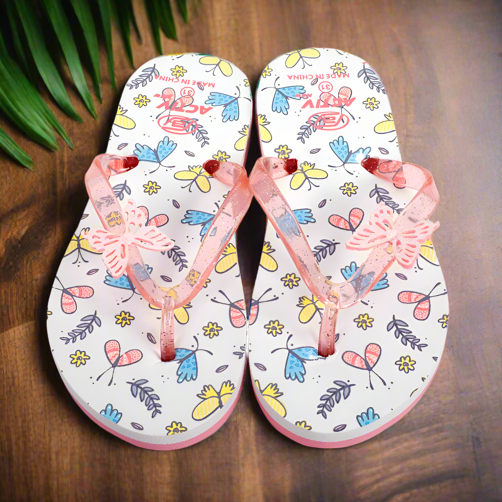 ACTIVNEW KIDS FLIP FLOP - PINK*BEIG - Activ Abou Alaa