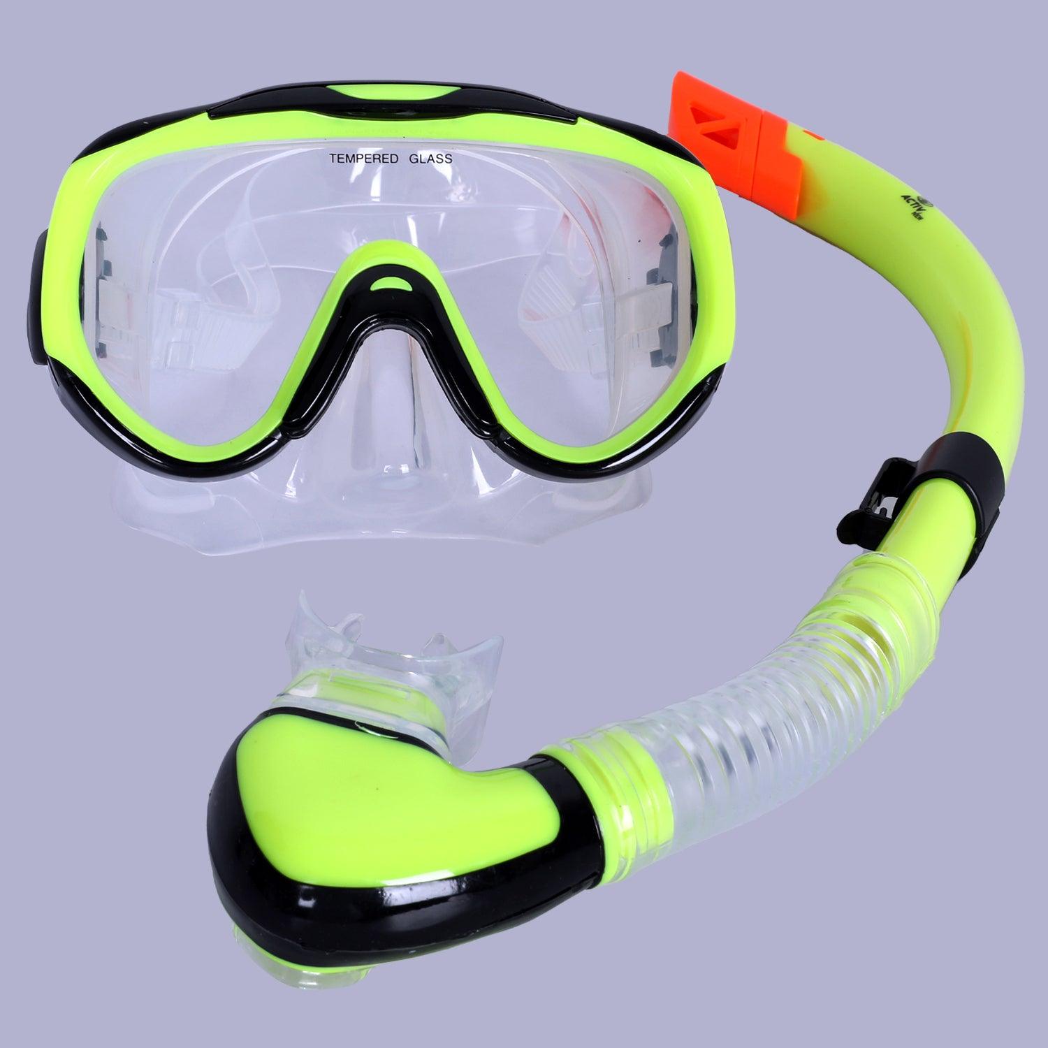 ACTIVNEW KIDS MASK&SNORKLE - GREEN M16+SN11 Activ Abou Alaa