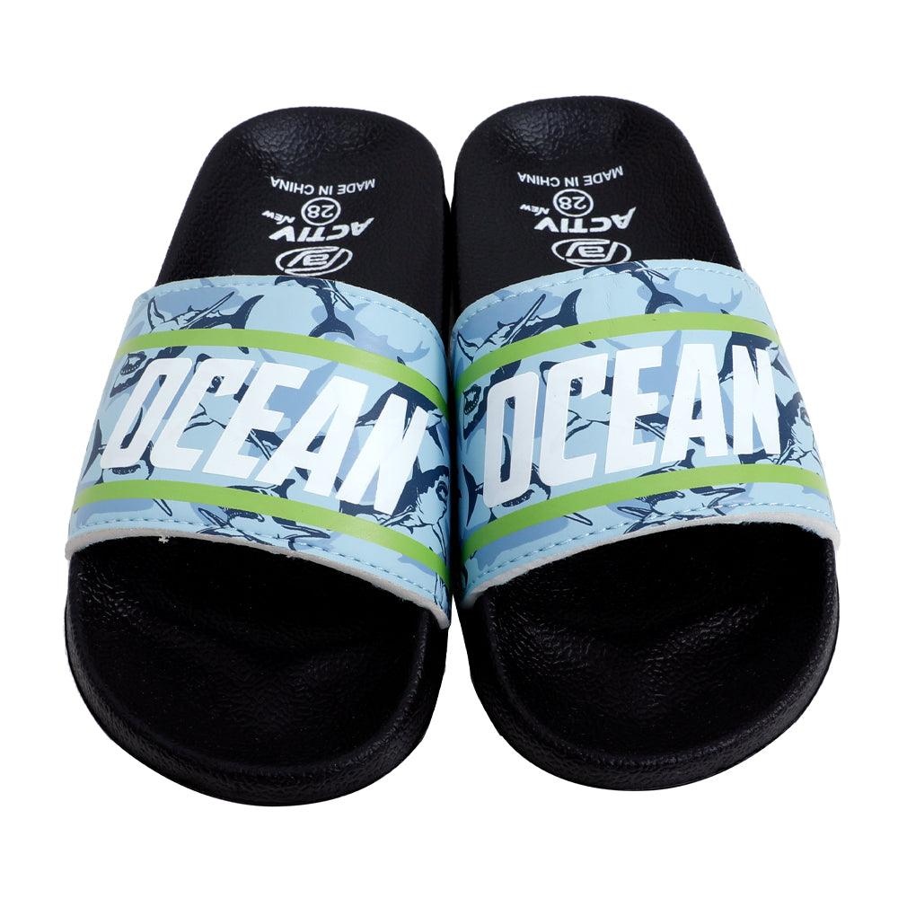 ACTIVNEW KIDS SLIPPER - BLACK 20227409 Activ Abou Alaa