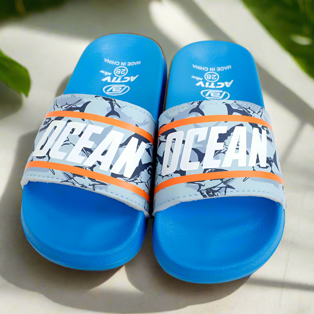 ACTIVNEW KIDS SLIPPER - BLUE - Activ Abou Alaa