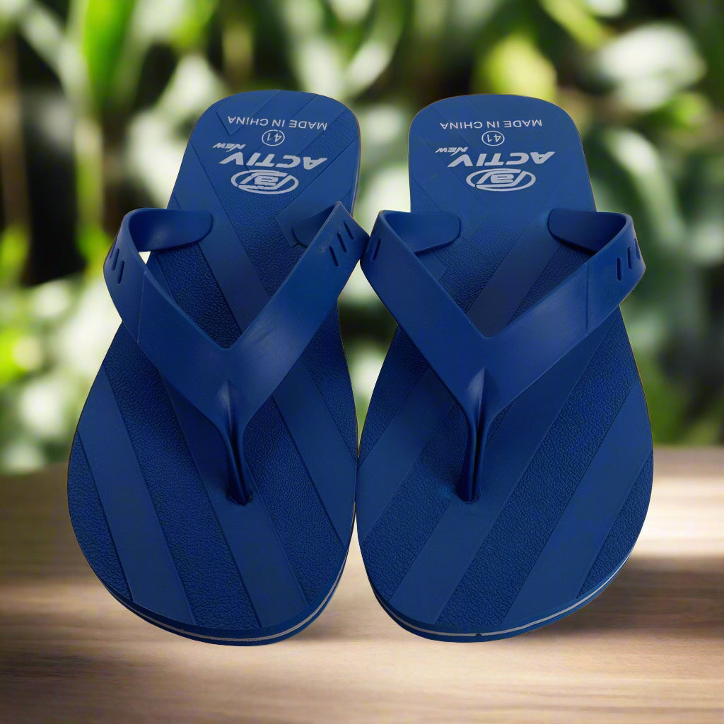 ACTIVNEW MEN'S FLIP FLOP - NAVY 20227361 Activ Abou Alaa