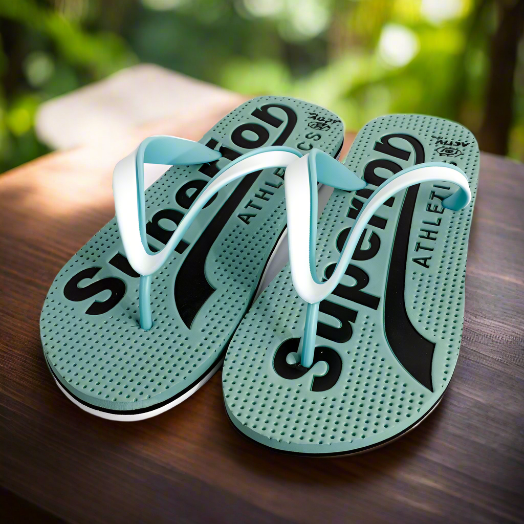 ACTIVNEW MEN'S FLIP FLOP - WHT*GREN - Activ Abou Alaa