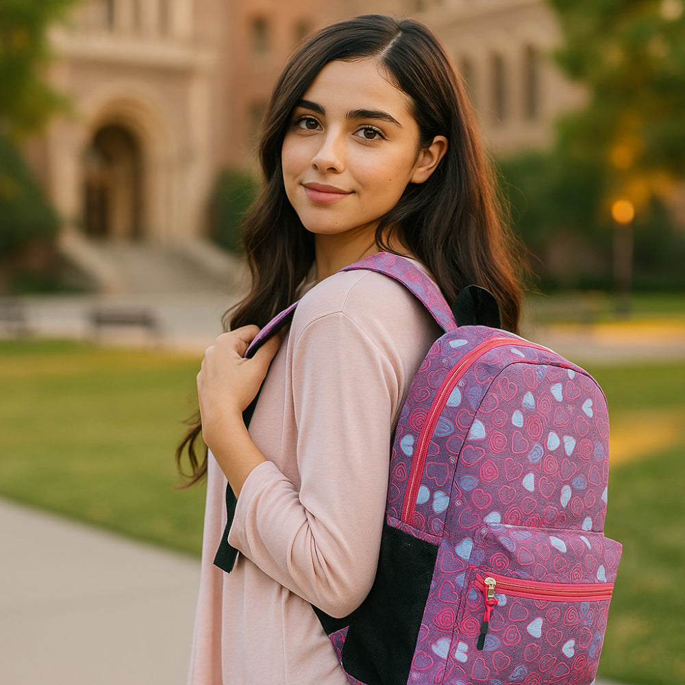 ACTIV LAPTOP BACKPACK - PURPEL - Activ Abou Alaa