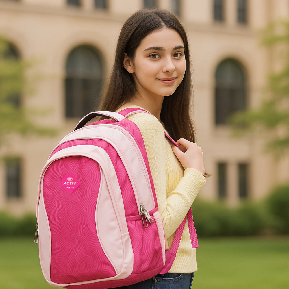ACTIV LAPTOP BACKPACK - PINK