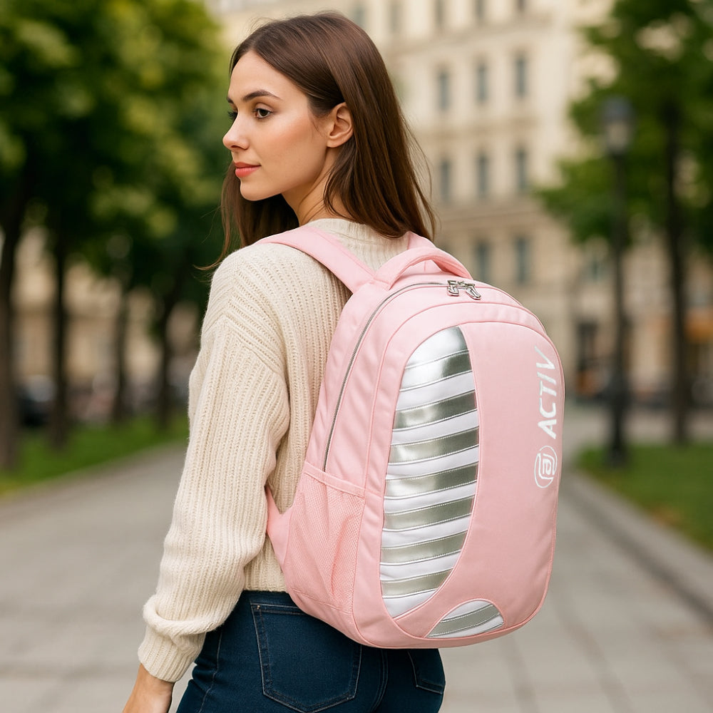 ACTIV LAPTOP BACKPACK - ROSE - Activ Abou Alaa