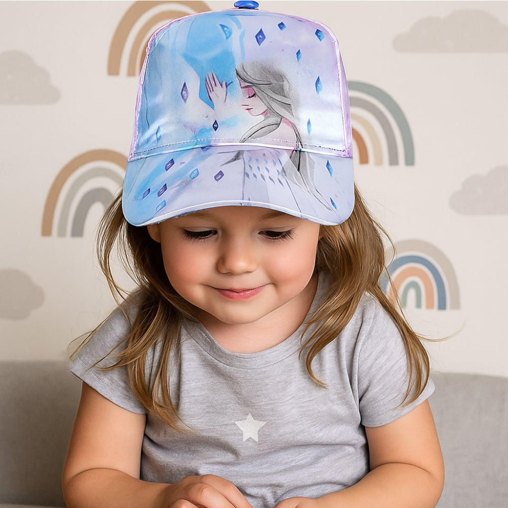 DISNEY FROZEN GIRL'S VELCRO CAP - PINK - Activ Abou Alaa
