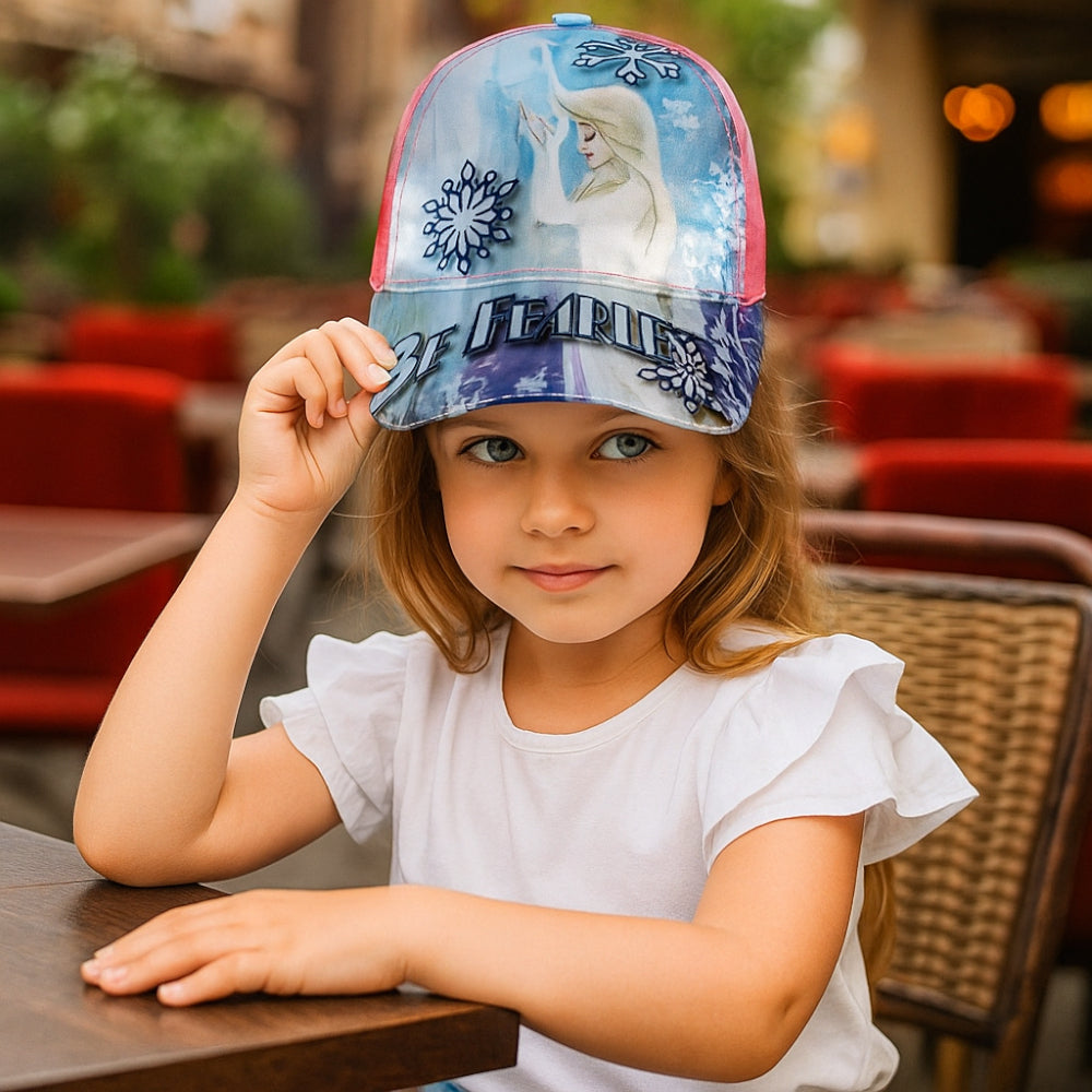 DISNEY FROZEN GIRL'S VELCRO CAP - PINK - Activ Abou Alaa