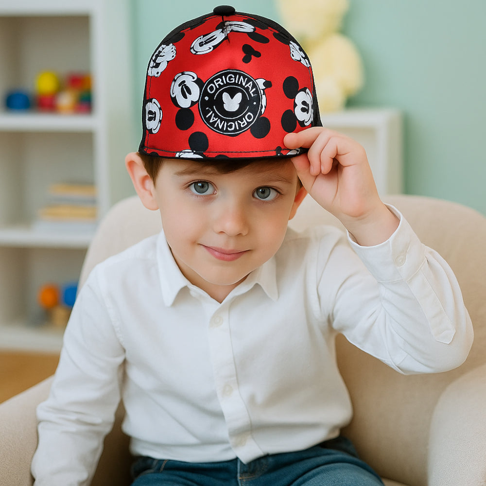 DISNEY MIKEY MOUSE BOY'S CAP - BLACK - Activ Abou Alaa