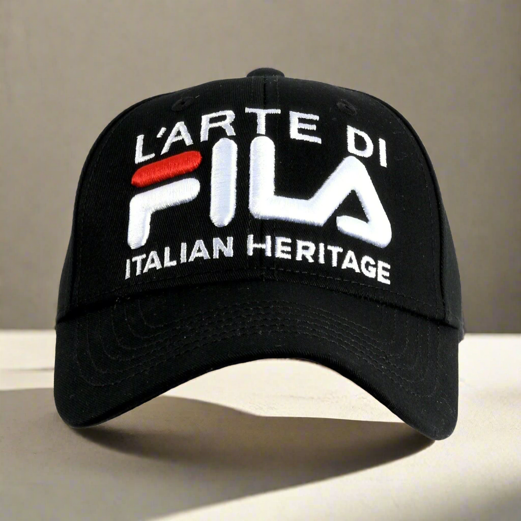FILA ADULT BUCKLE CAP - BLACK - Activ Abou Alaa