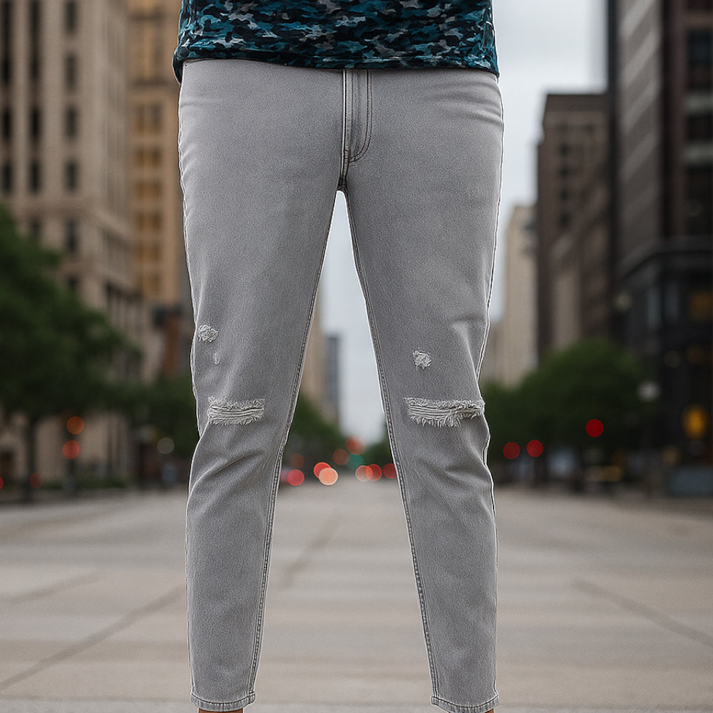ACTIV JEANS PANTS - GREY - BLUE