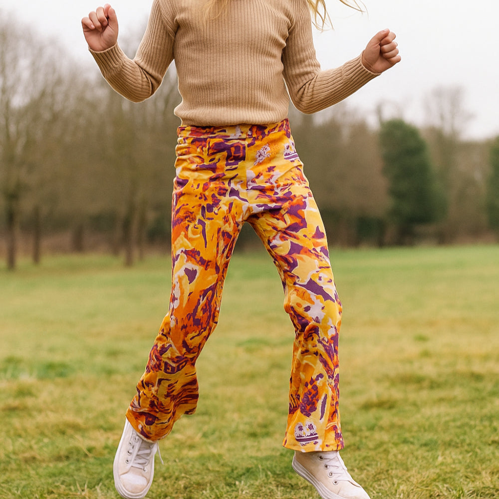ACTIV F.COVER SPORTS LEGGINGS - ORANGE