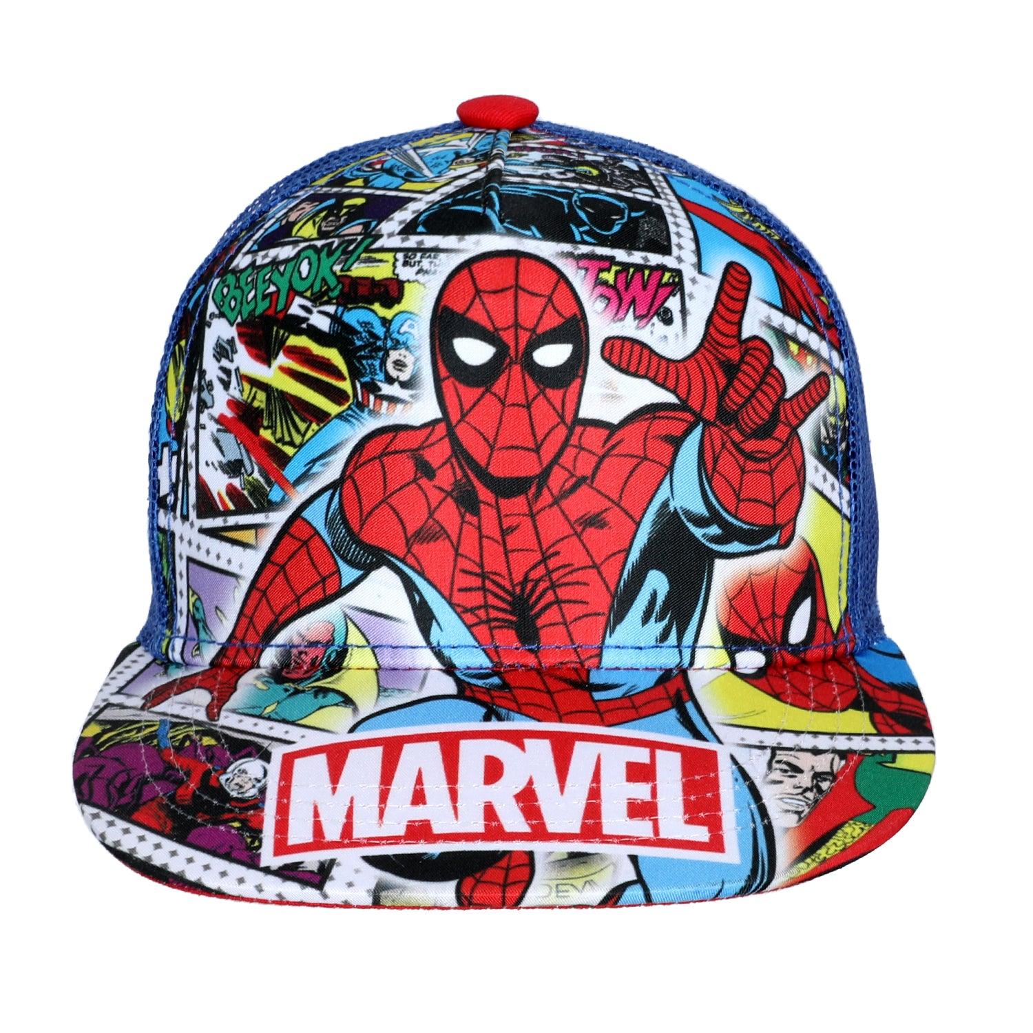 MARVEL BOY'S SNAP CAP - ROYAL CAP22-C11 Activ Abou Alaa