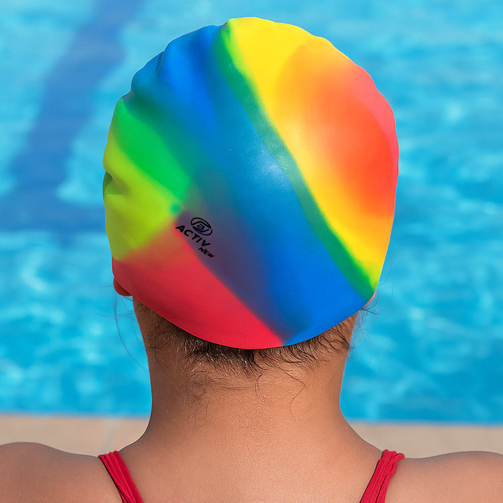 ACTIVNEW ADULT SWIM CAP - M-COLORS - Activ Abou Alaa