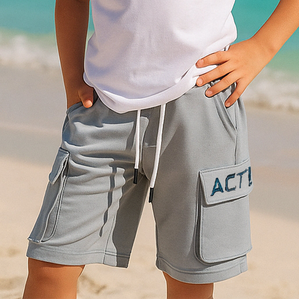 ACTIV BASIC BAGGY SHORT - D.GREY