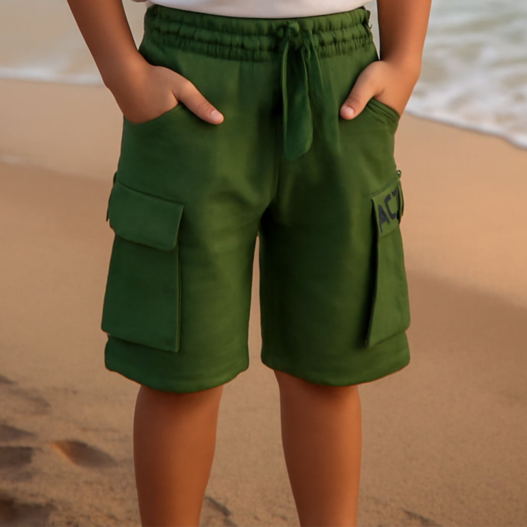 ACTIV BASIC BAGGY SHORT - OLIVE