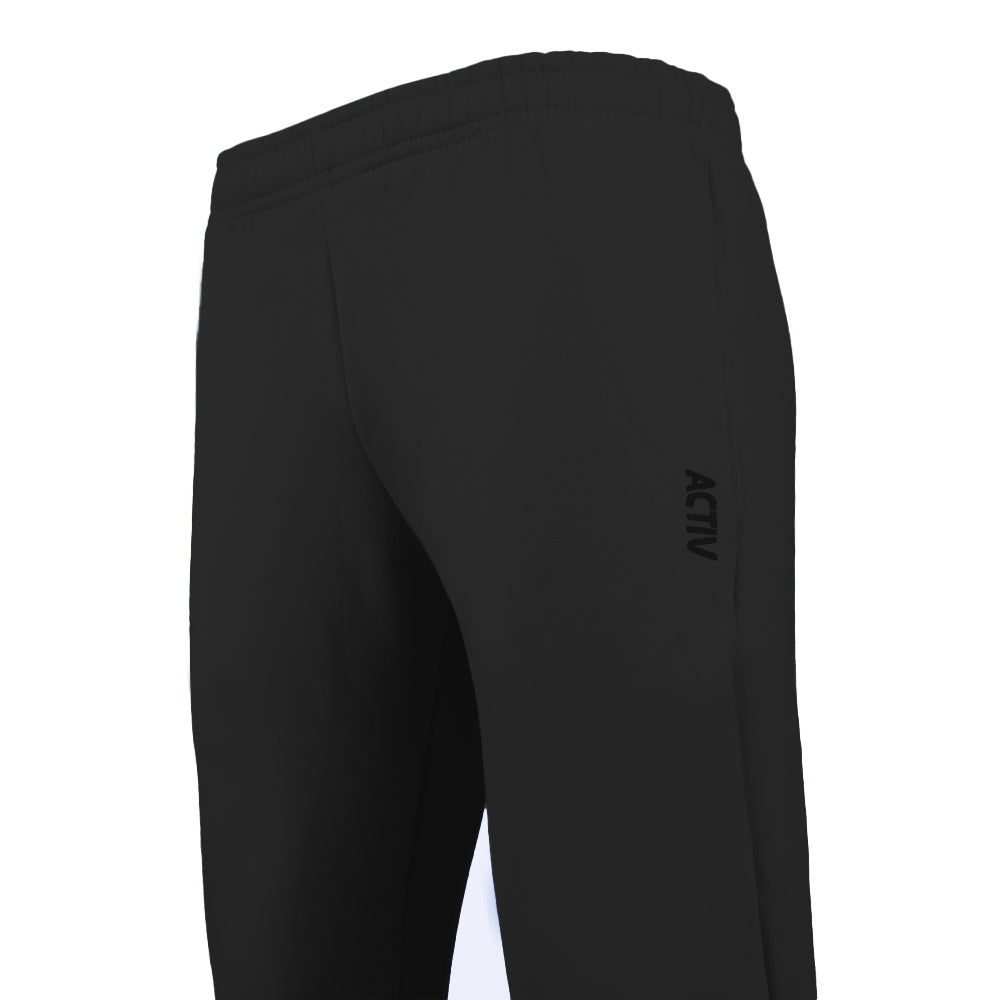 ACTIV BASIC CASUAL PANTS - BLACK