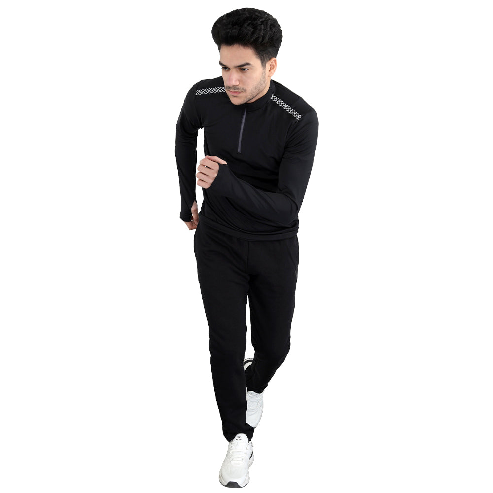 ACTIV BASIC CASUAL PANTS - BLACK