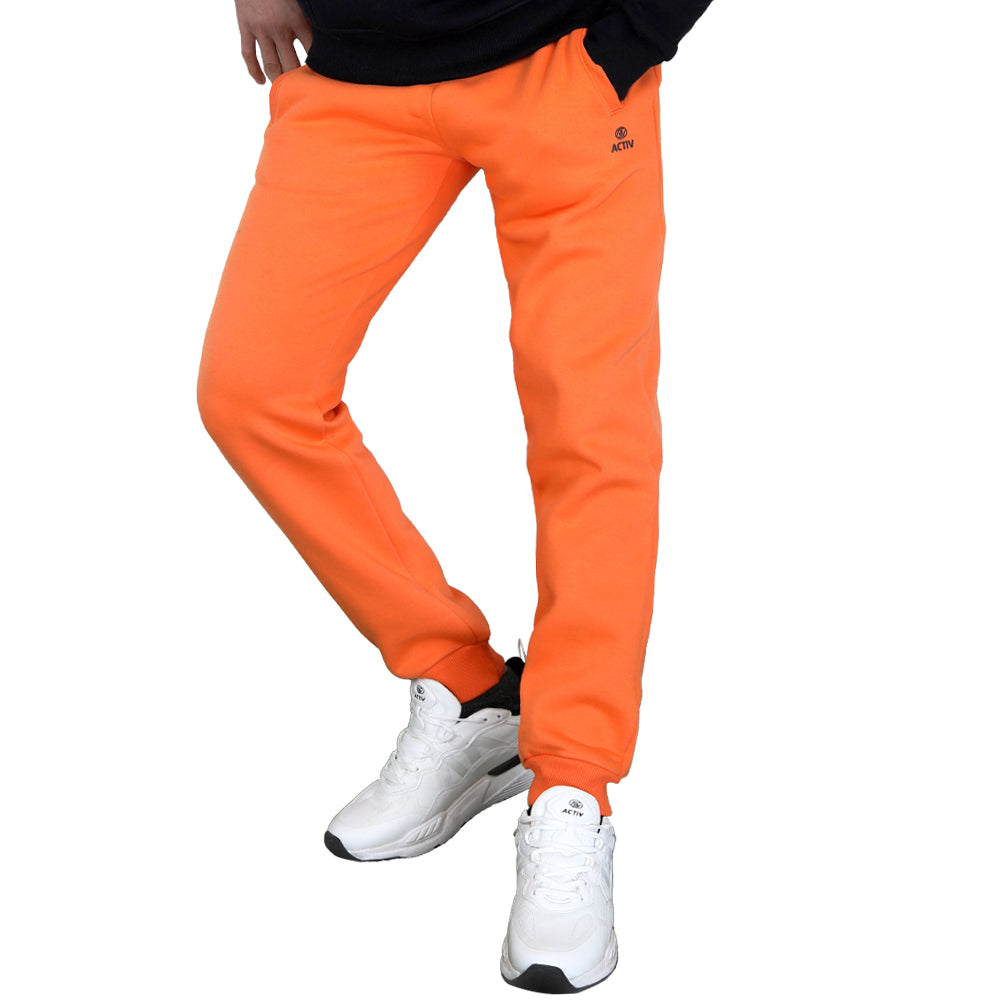 ACTIV BASIC CASUAL SWEATPANTS - ORANGE - Activ Abou Alaa