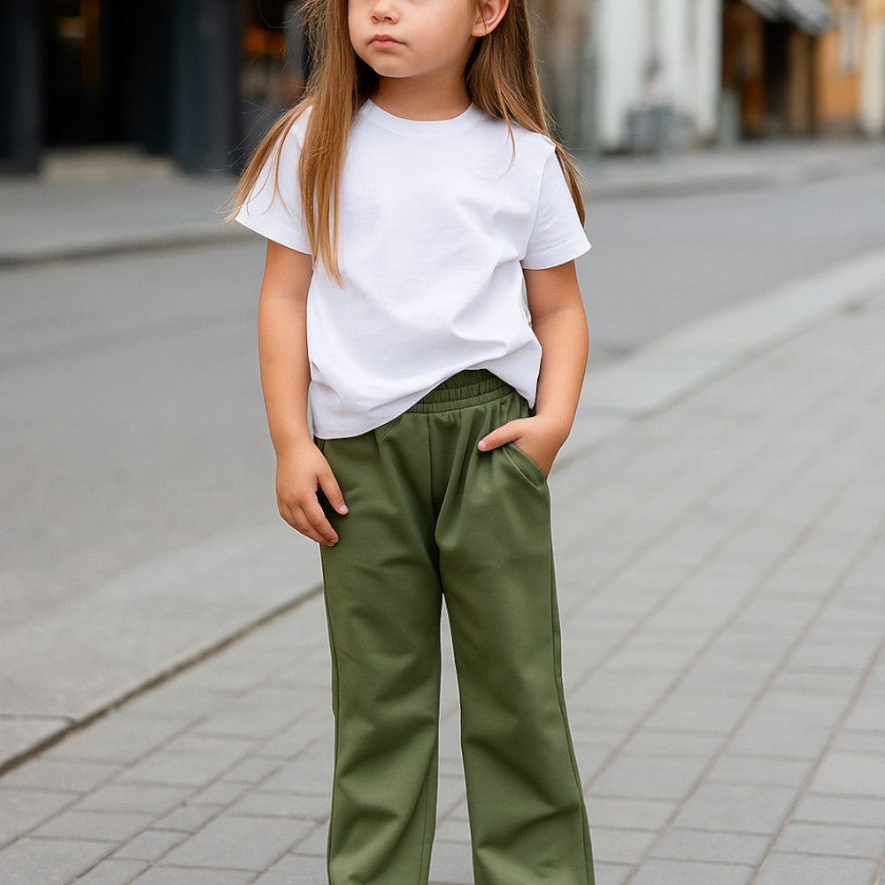 ACTIV BASIC PANTS - OLIVE - Activ Abou Alaa