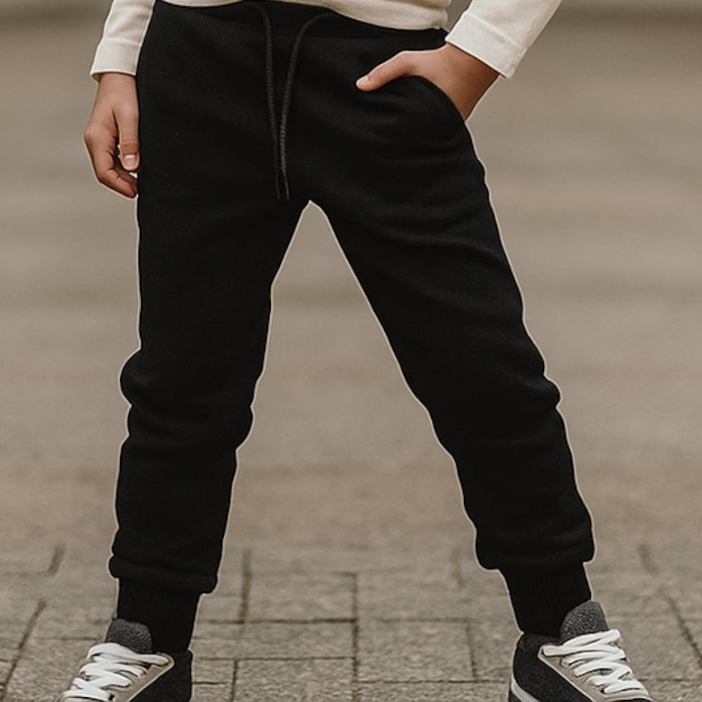 ACTIV BASIC SCHOOL SWEATPANTS - BLACK