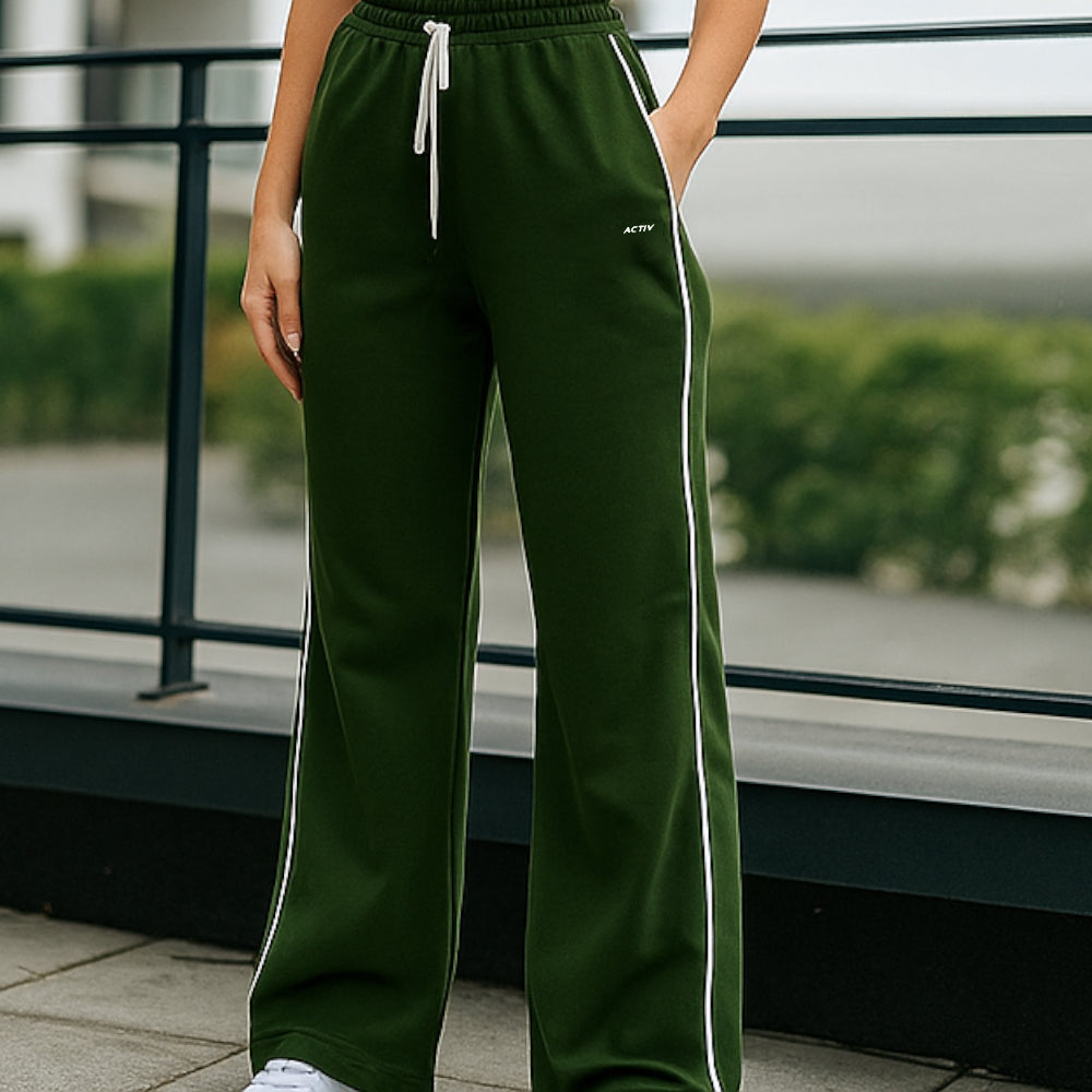 ACTIV BASIC CASUAL SWEATPANTS - OLIVE - Activ Abou Alaa