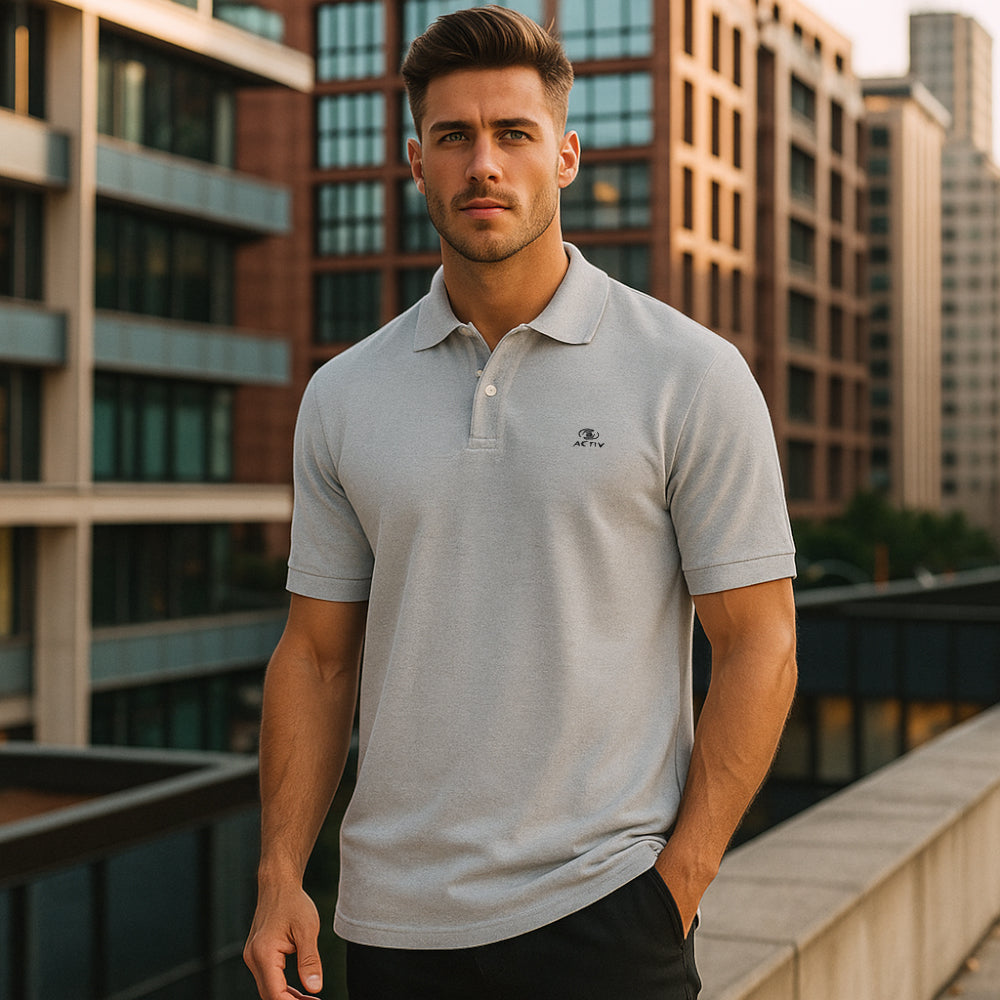 ACTIV EMB CASUAL POLO - CHANET