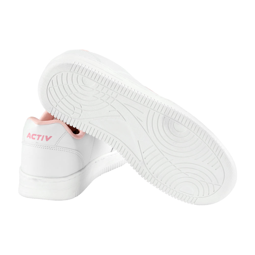 ACTIV LIFE STYEL SHOES - WHITE * BINK